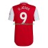 Camisola Arsenal Gabriel Jesus 9 Homem Equipamento Primeiro 2022-2023 Manga Curta